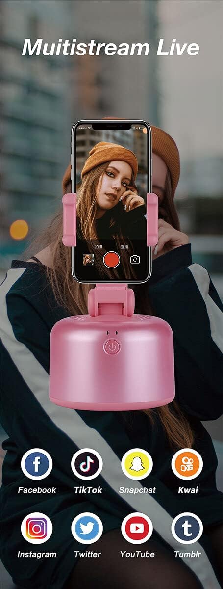 The Smart Personal Selfie-Cameraman Handyhalterung, Pink