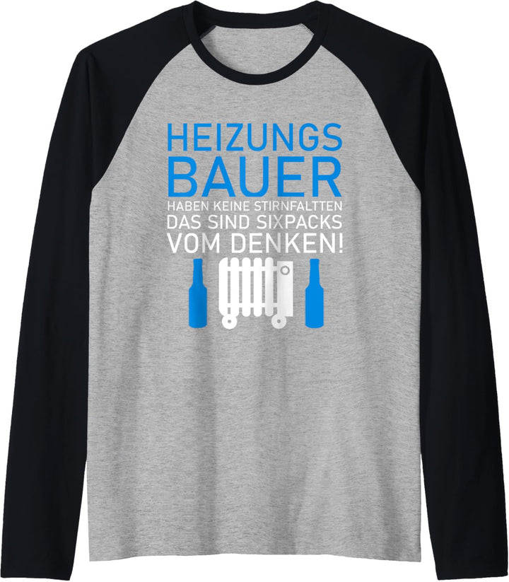 Herren Gas Wasser Installateur Heizungsbau Heizungsinstallateur Raglan