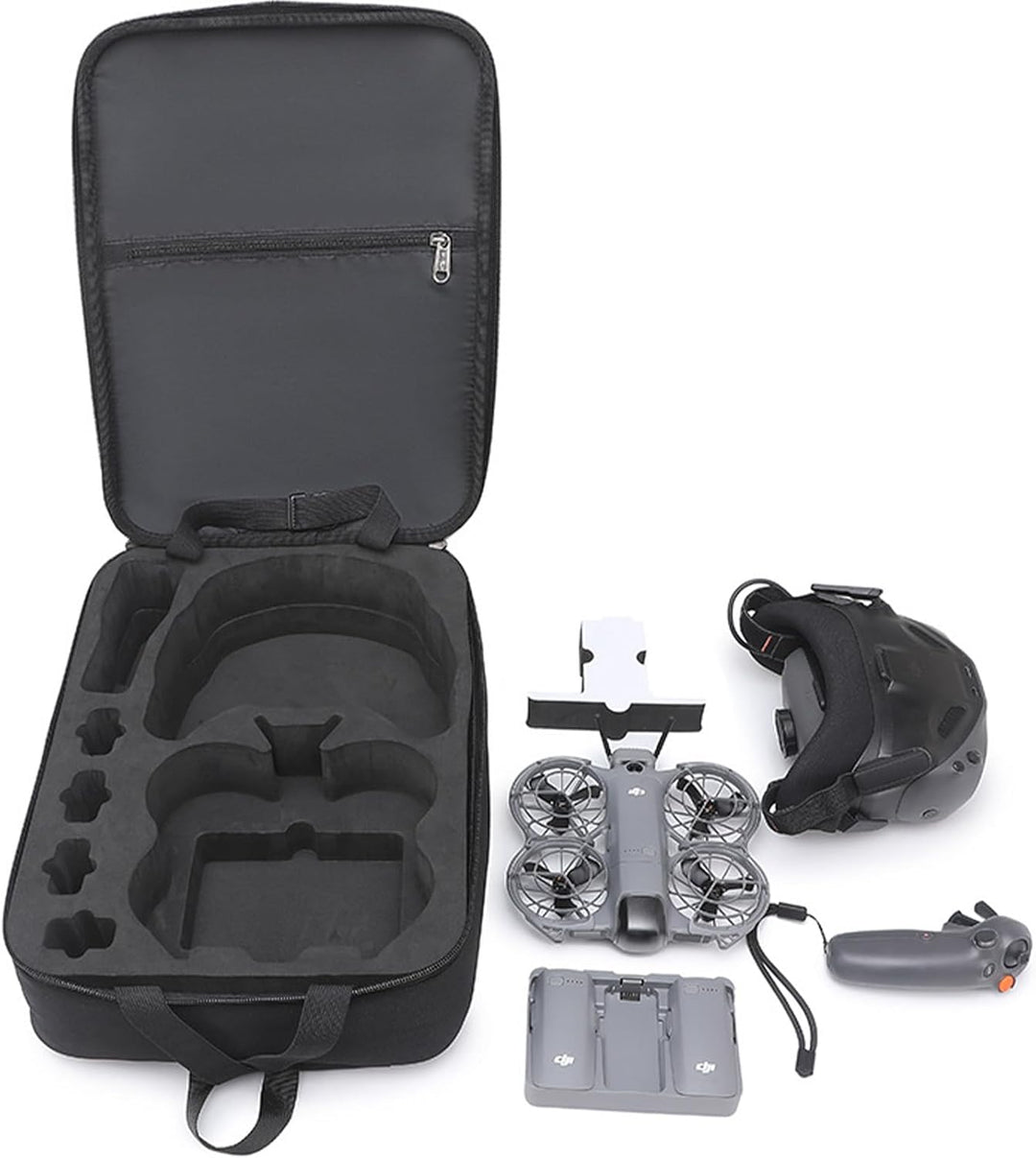 Rucksack für DJI Neo 2, Tragetasche Tasche Hartschalenkoffer Aufbewahrungstasche Hard Case Zubehör f