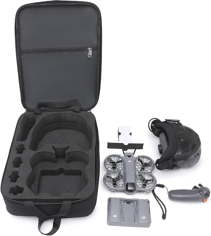 Rucksack für DJI Neo 2, Tragetasche Tasche Hartschalenkoffer Aufbewahrungstasche Hard Case Zubehör f
