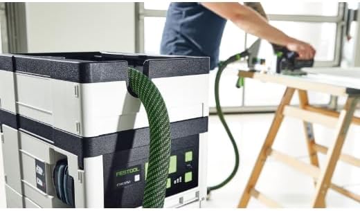 Festool Akku-Absaugmobil CTMC SYS I-Basic CLEANTEC (mit Hauptfilter, Filtersack montiert, Saugschlau