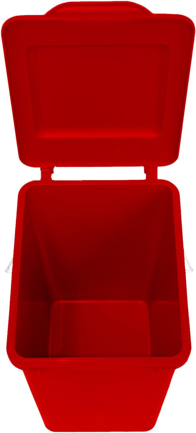 SULO Bio Boy 10 Liter mit Deckel und Henkel – Geruchsdicht und leicht Abwaschbar – Als Bio Mülleimer