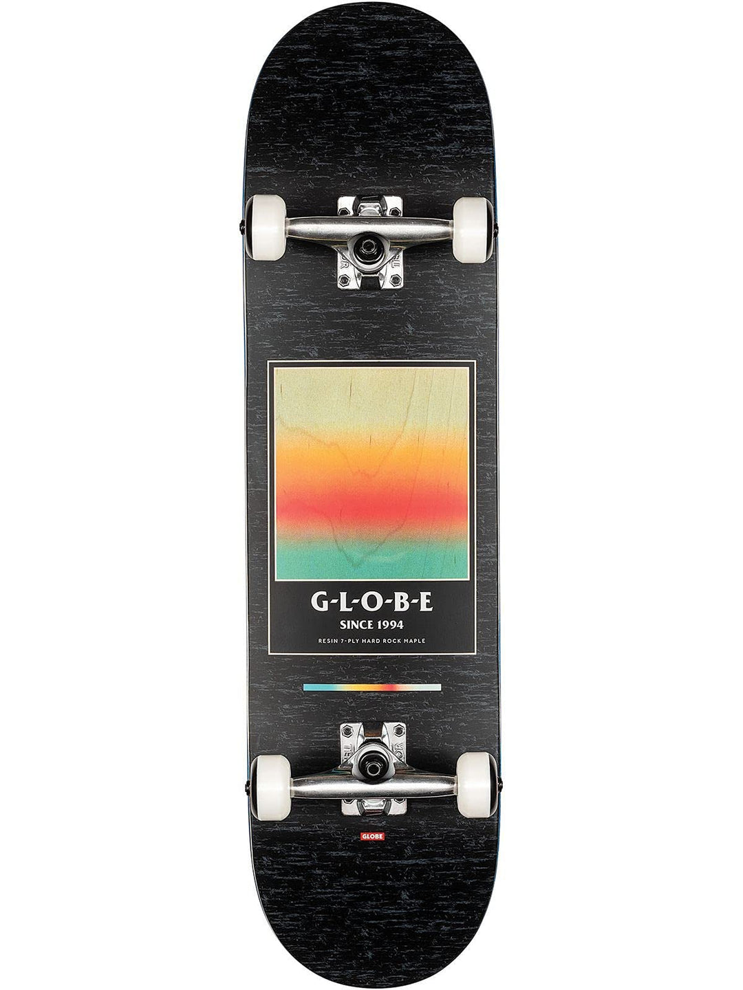 Globe G1 Supercolor Skateboard 2021 Black/Pond 24, 24