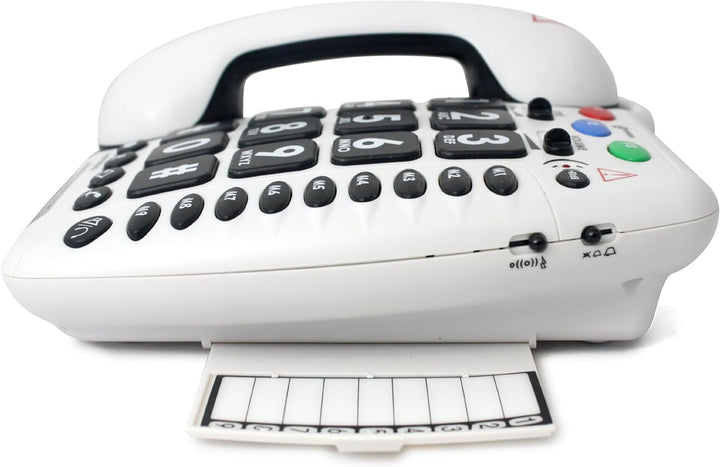 Geemarc Amplipower 40 - Schnurgebundenes Telefon mit verstärkter Empfangslautstärke, grossen Tasten