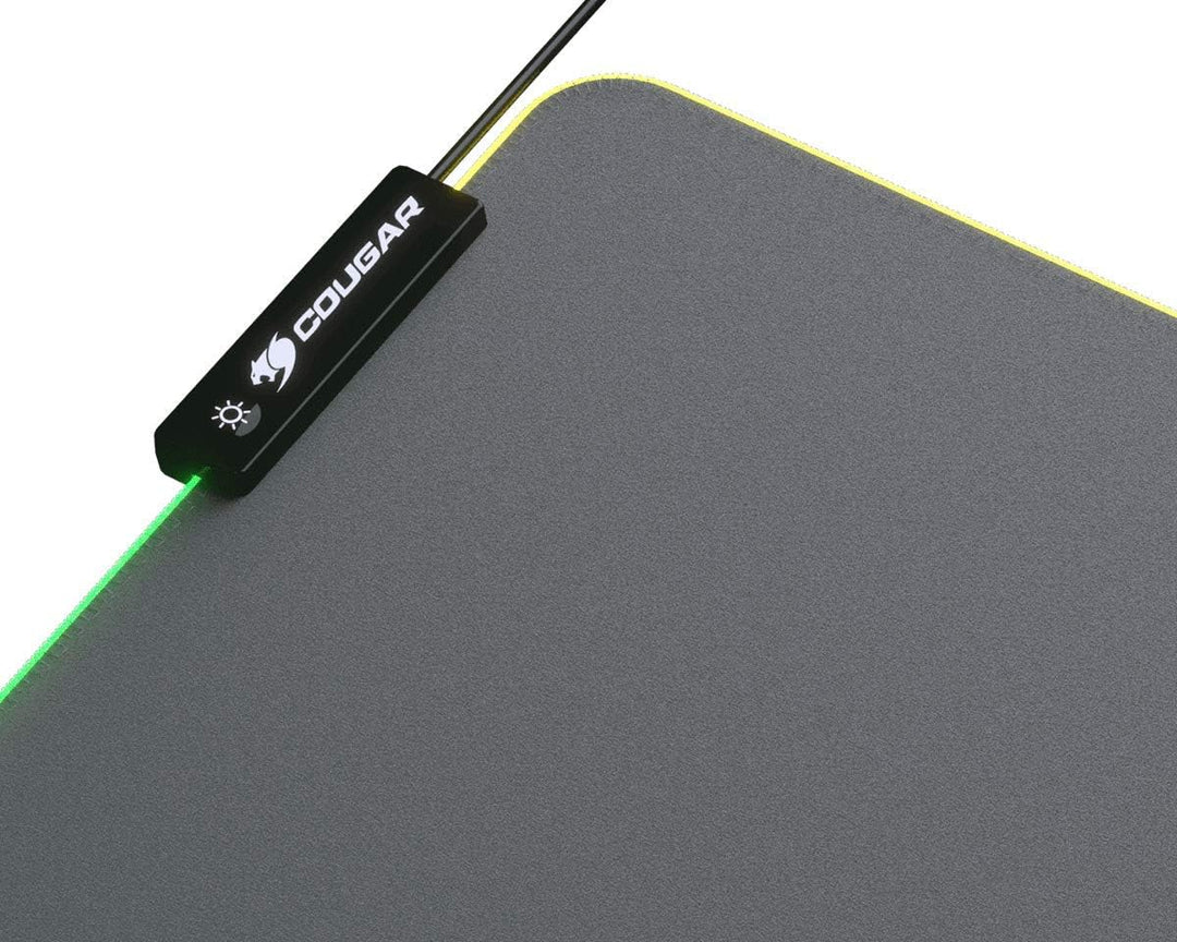 Cougar Neon RGB Gaming-Mauspad, Grösse M, glatt Medium Neonfarben, Medium Neonfarben