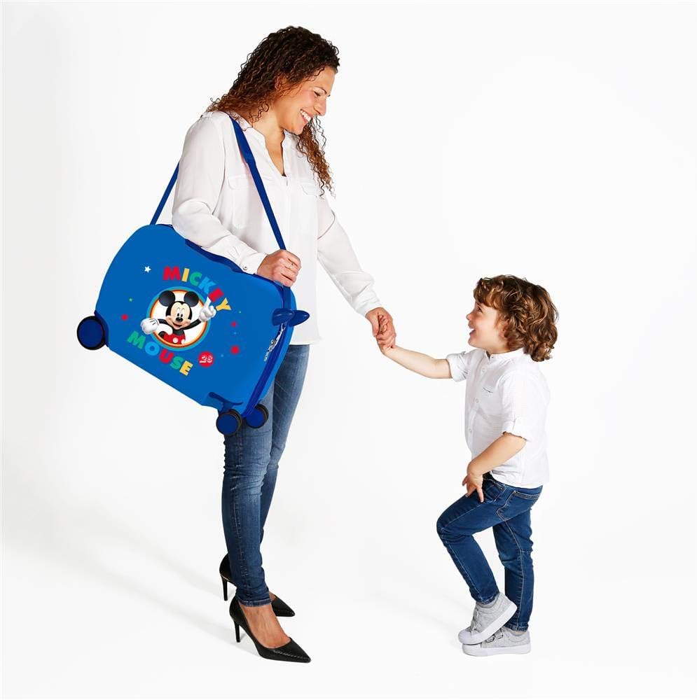 Disney (DIYL9) Circle Mickey Infantil, Blau (Azul), Blau