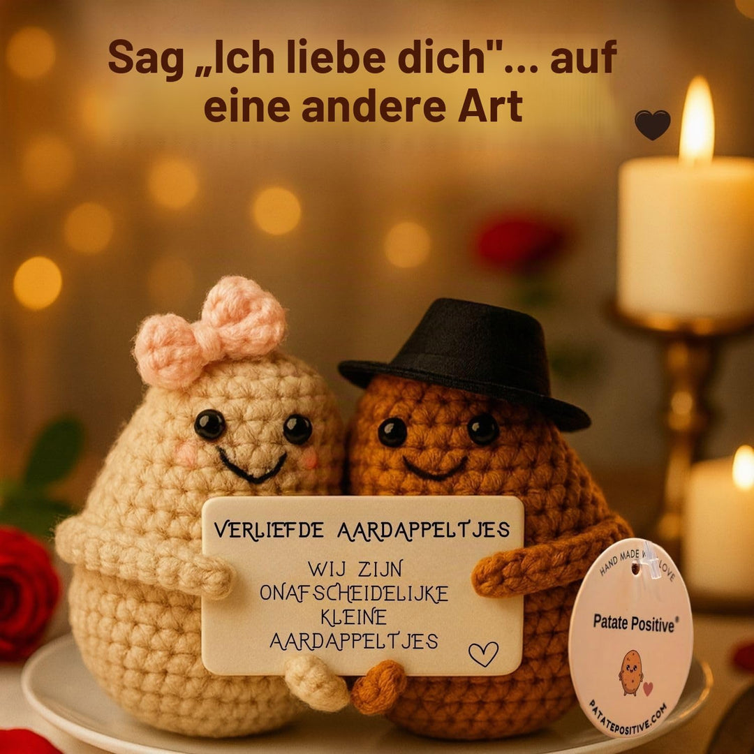 Verliebte Kartoffeln© | Romantisches Geschenk | Sie & Er | Paaridee | Valentinstag Geburtstag Hochze