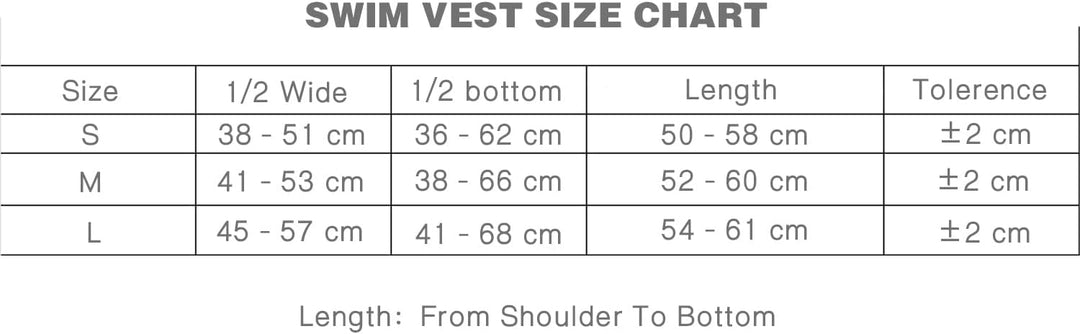 Schwimmlernweste Erwachsene, Schwimmhilfe, Festtoffweste ideal für den Wassersport, Kajak, Bootfahre