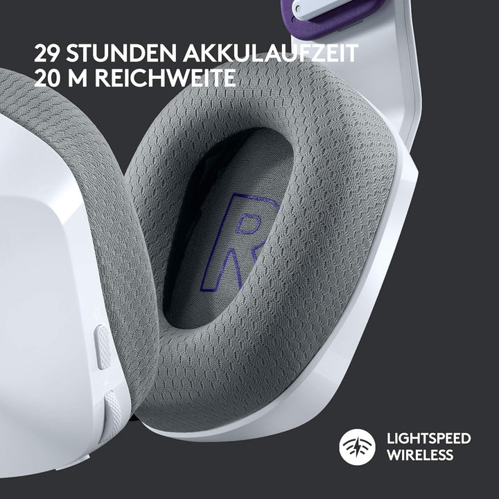 Logitech G733 LIGHTSPEED kabelloses Gaming-Headset mit Kopfbügel, LIGHTSYNC RGB, Blue VO!CE Mikrofon