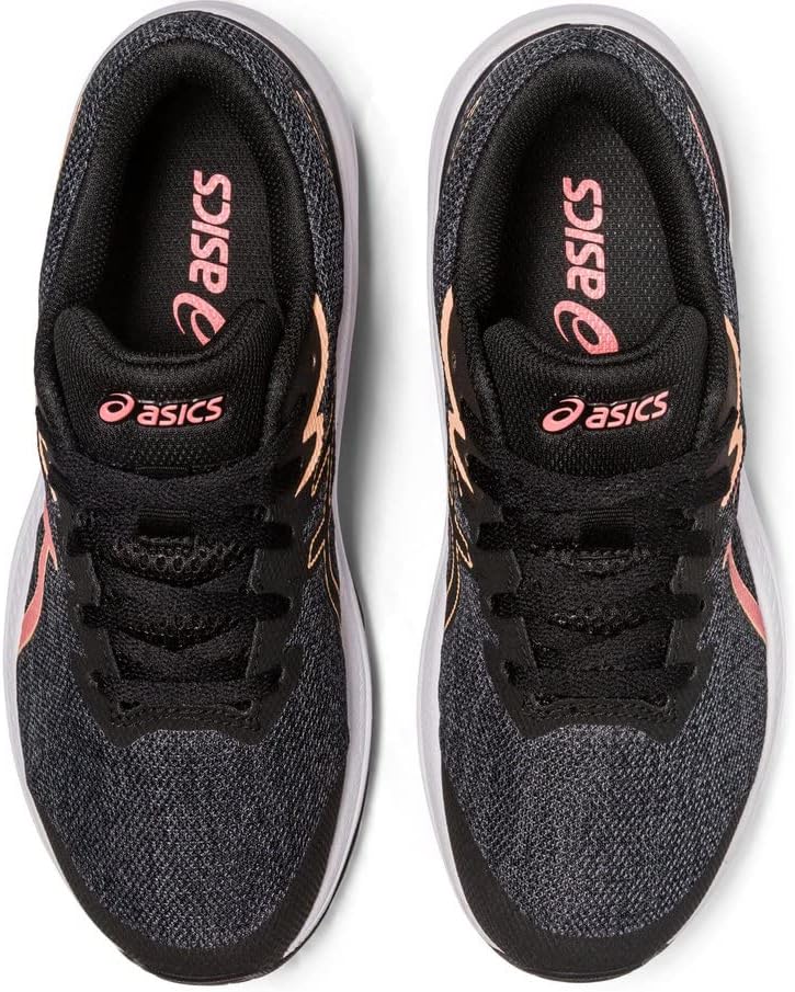 ASICS Unisex Kinder Gt-1000 11 Gs Sneaker, 35.5 EU Schwarz Papaya