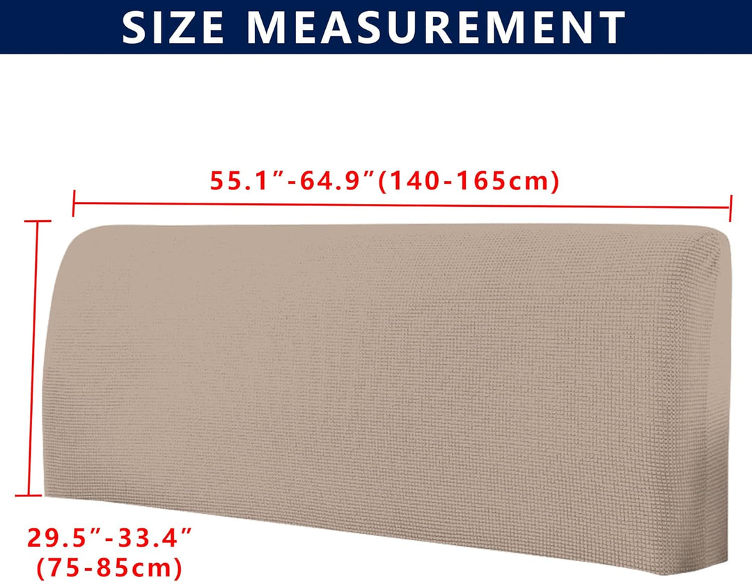 TIANSHU Stretch-Bettkopfteilbezüge Kopfteilbezug Wandschutz Dehnbare Staubdichter Bettkopfschutzbezu