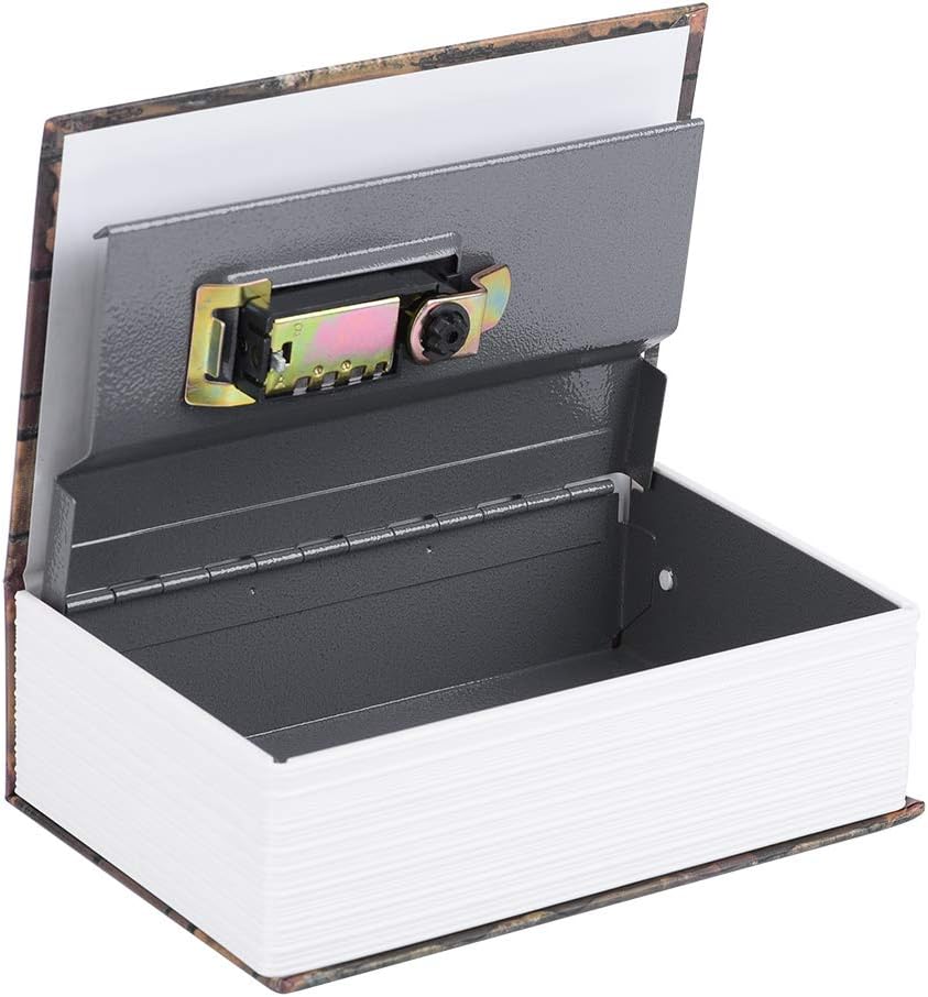 Buchtresor, Secret Book Sicher, Safe Box Buch, Safe Dose mit Sicherheit Zahlenschloss, Versteckte Tr