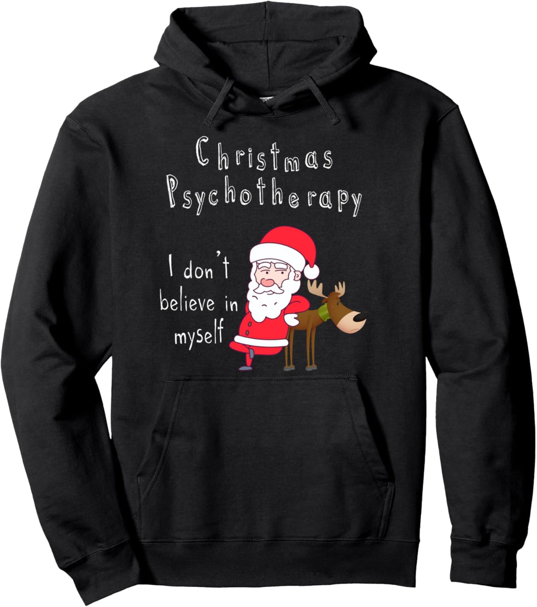 Xmas Funny Psychiatrist Santa Christmas kommt Psychologie Pullover Hoodie
