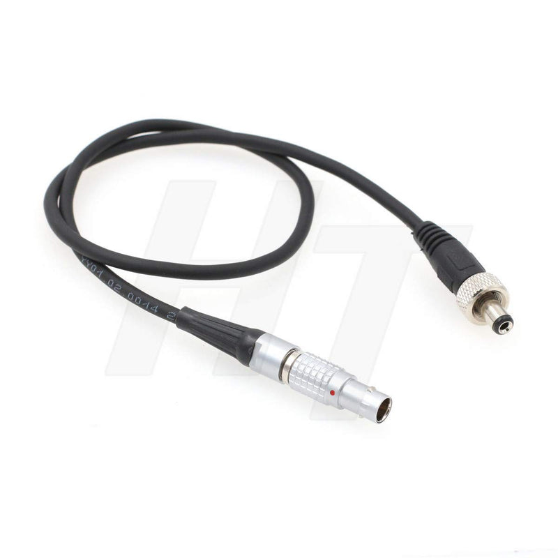 HangTon 0B 2 Pin zu verriegelndem DC 2.5mm Stromkabel für PIX-E SmallHD Atomos Ninja V Monitor (2Pin