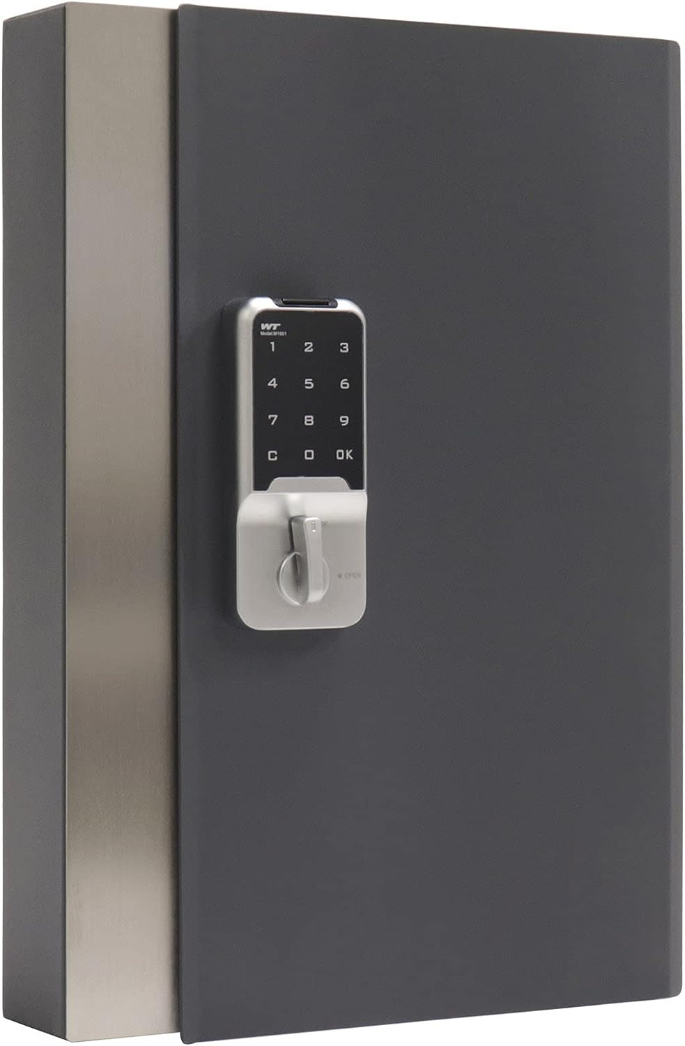 Rottner Schlüsselschrank Key Home 24 Elektronikschloss anthrazit, Klein