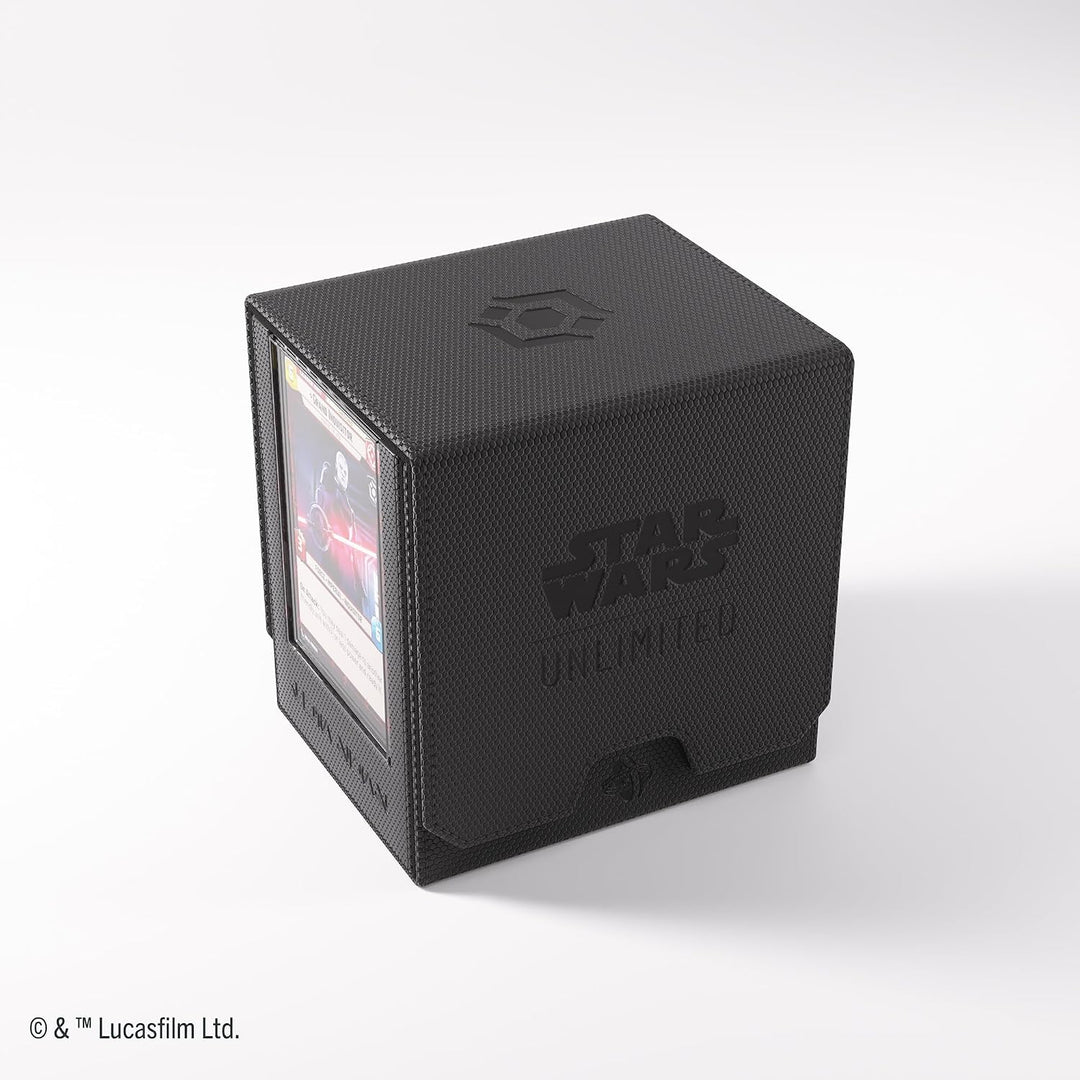 Gamegenic, Star Wars: Unlimited Twin Suns Deck Pod – Black, Zubehör Black 11.91 x 11.51 x 12.5 cm, B