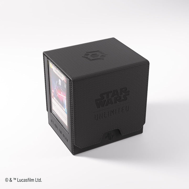 Gamegenic, Star Wars: Unlimited Twin Suns Deck Pod – Black, Zubehör Black 11.91 x 11.51 x 12.5 cm, B
