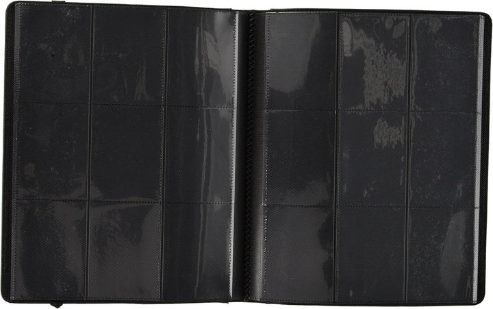 Ultra Pro 82975 - Binder Sammelalbum 9 Fächer pro Seite, dunkelgrün