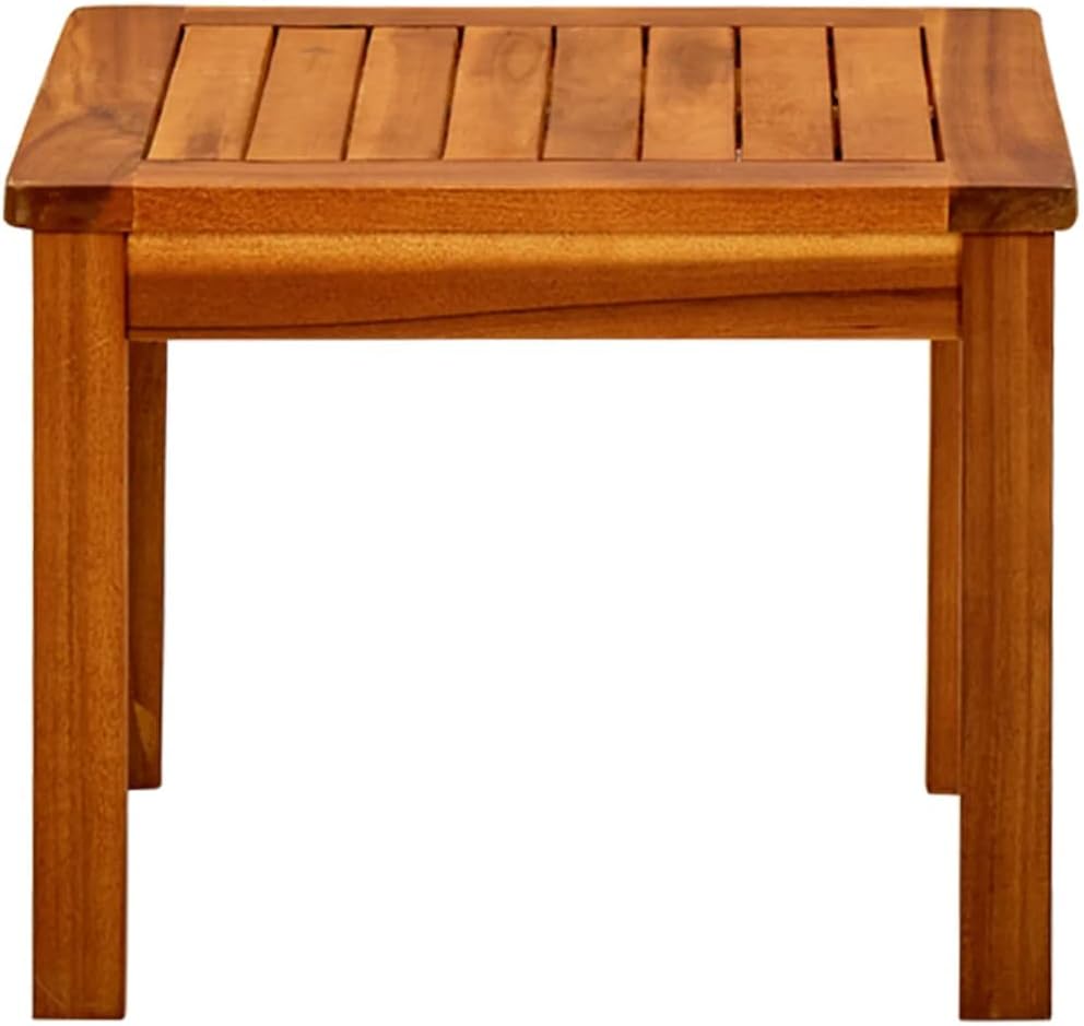 homiuse Garten-Couchtisch 45x45x36 cm Esszimmertische Couchtisch Holz GartenmöBel BalkonmöBel Garten
