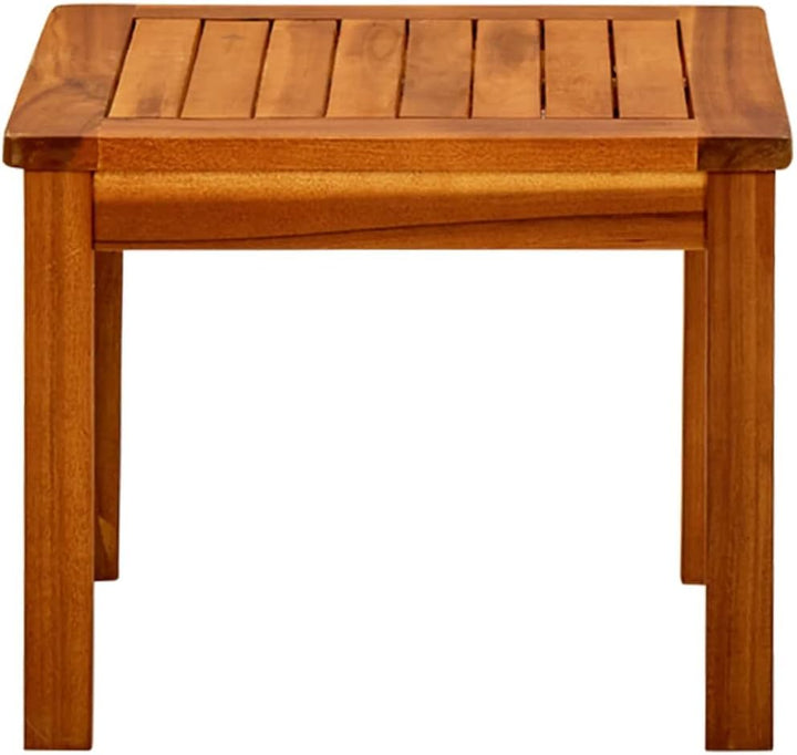 homiuse Garten-Couchtisch 45x45x36 cm Esszimmertische Couchtisch Holz GartenmöBel BalkonmöBel Garten