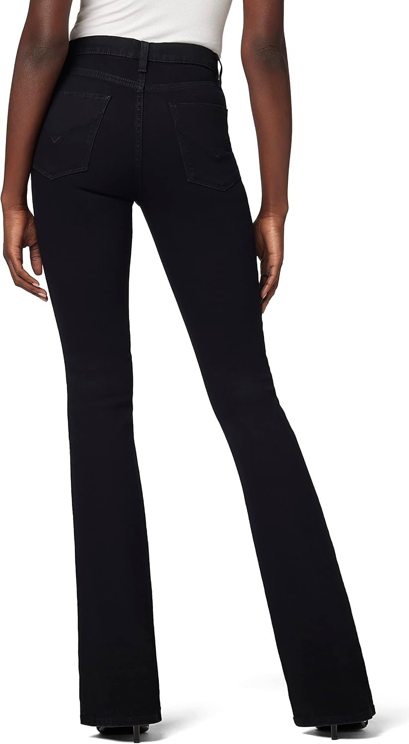 Hudson Damen Barbara Bootcut Hoher Taille Jeans 24W / 34L Schwarz, 24W / 34L Schwarz