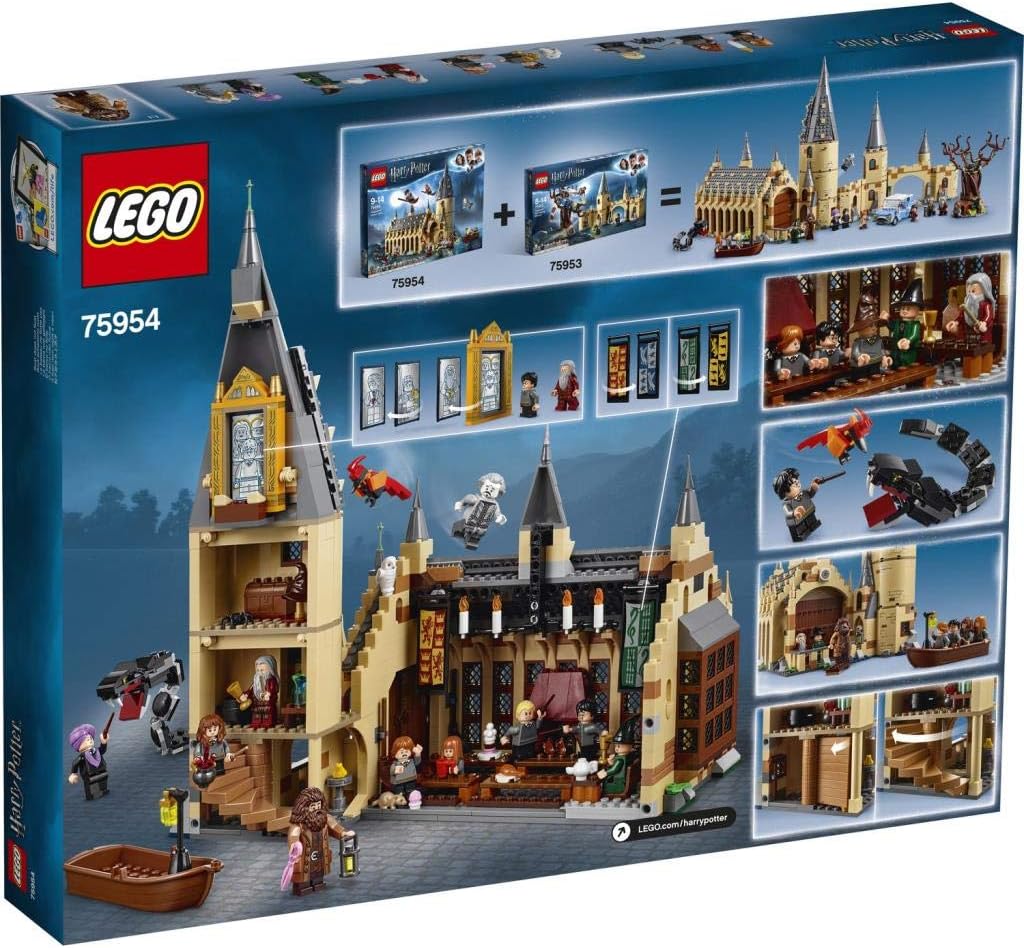 LEGO Harry Potter De Grote Zaal Van Zweinstein 75954