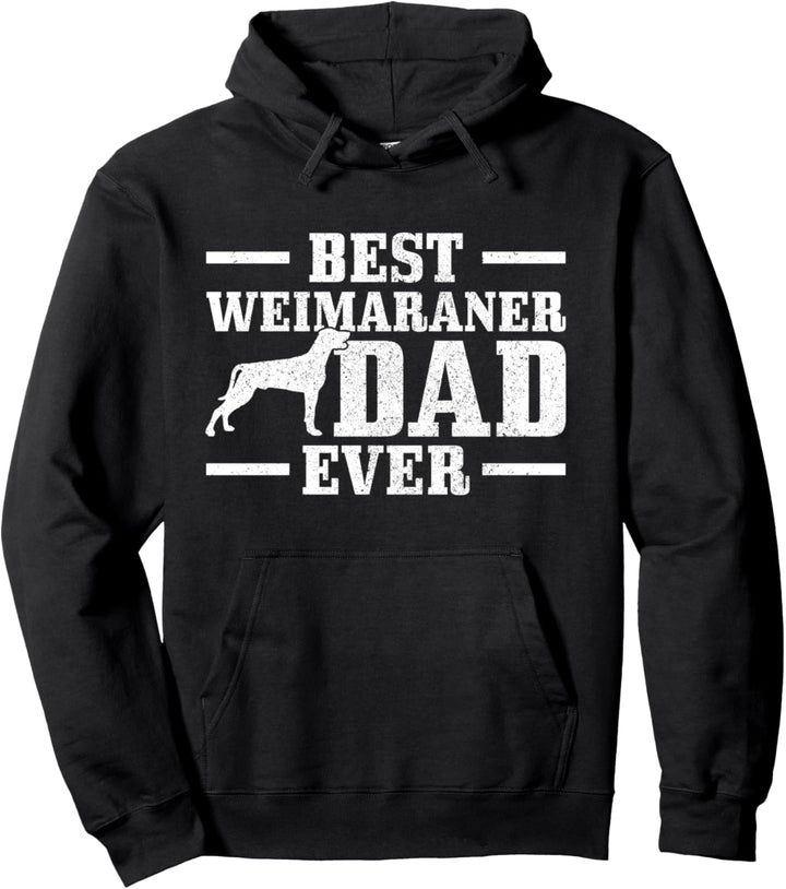 Der beste Weimaraner-Vater aller Zeiten Lustiger Weimaraner-Hundevater Pullover Hoodie