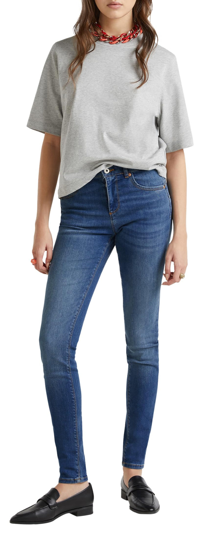United Colors of Benetton Women's Trousers 29 Hellblauer Denim 902, 29 Hellblauer Denim 902