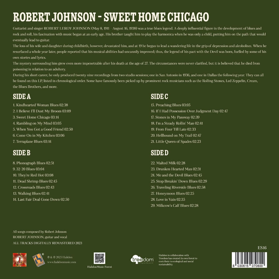 Doppel-Vinyl Robert Johnson - Sweet Home Chcago - The Blues Collection, Vinyl