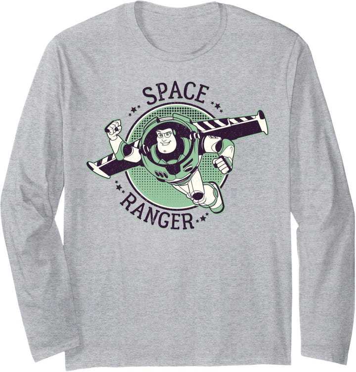 Disney Pixar Toy Story Buzz Lightyear Space Ranger Langarmshirt