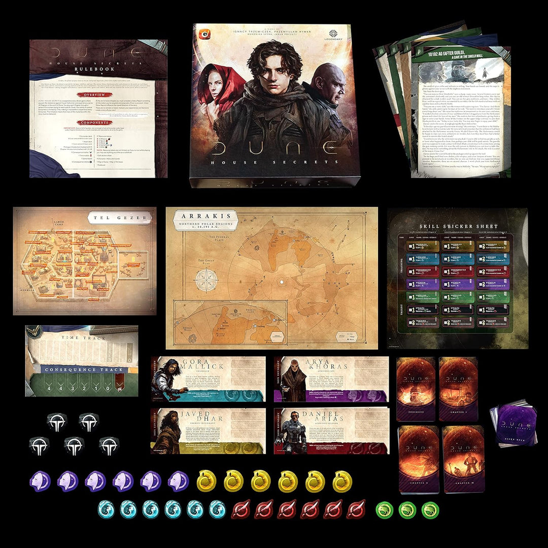 Portal Games Dune: House Secrets (EN) (POR8419), Black