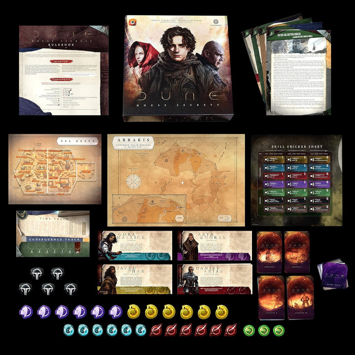 Portal Games Dune: House Secrets (EN) (POR8419), Black