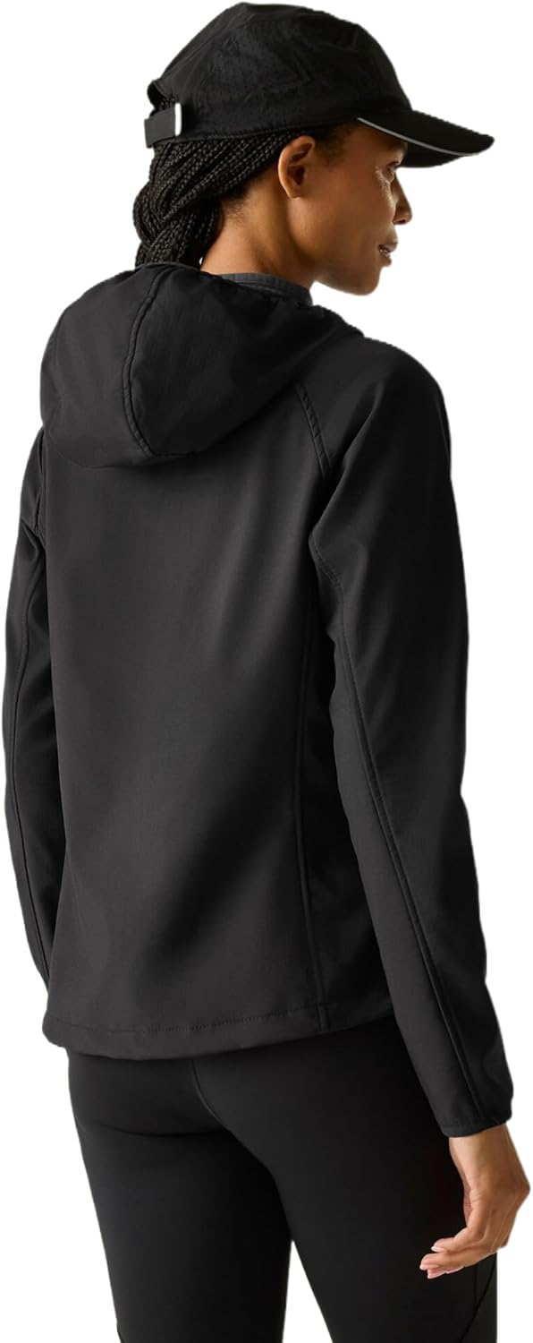 Regatta Womens Softshell Water Repellent Arec III Jacket 34 Schwarz, 34 Schwarz