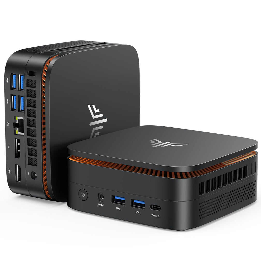 NiPoGi Pinova P1 Mini PC AΜD Ryzen 4300U W11 Pro(4C/4T,3,7GHz,Besser als 3500U/N150/N95) 16GB DDR4 R