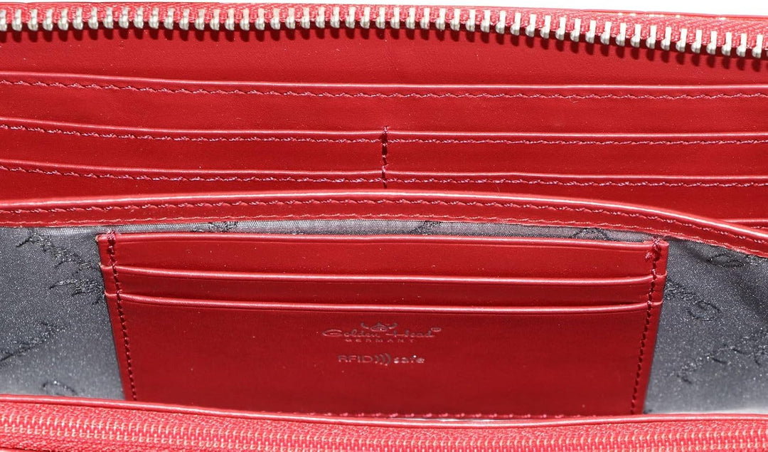 Golden Head Cayenne Geldbörse RFID Schutz Leder 20 cm Cherry, Cherry