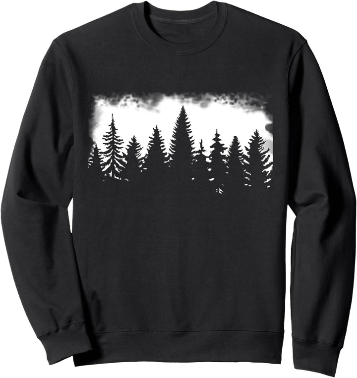 Wald Bäume Magische Natur Sweatshirt