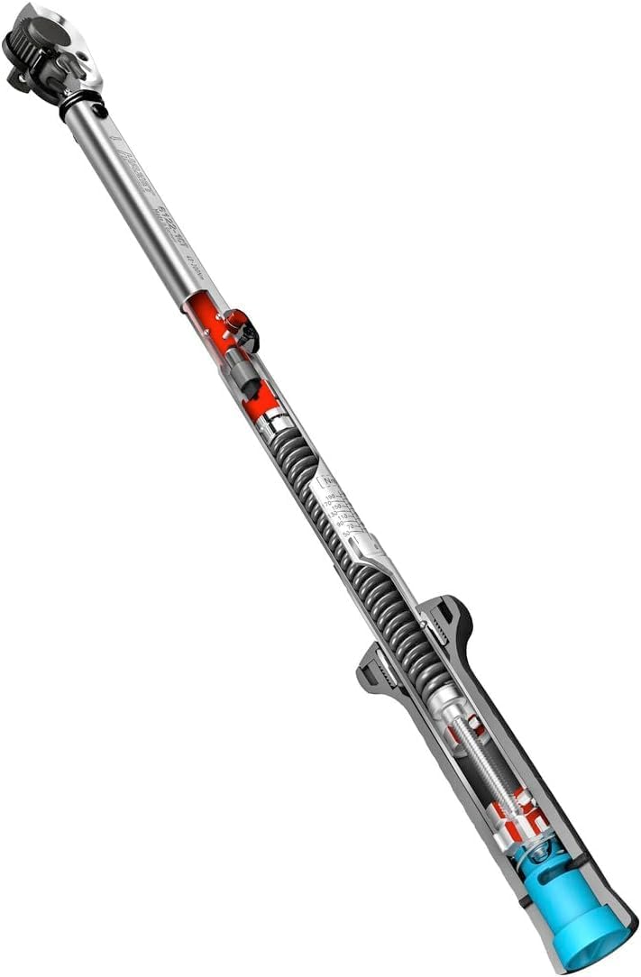 Hazet Drehmomentschlüssel 6123-1CT 60-320Nm 1/2" 60-320 Nm System 6000-CT 1/2 Zoll, 60-320 Nm System