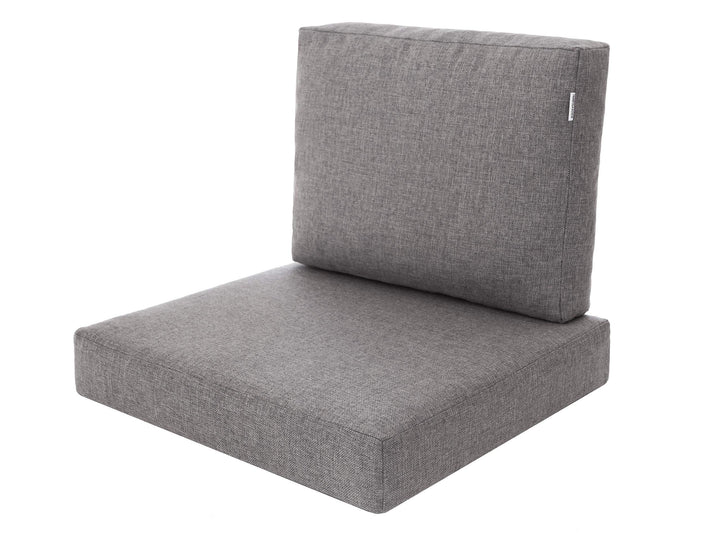 PillowPrim Kissen Set für Rattan/Korbsessel, Rückenlehne Sitz, Sitzkissen Outdoor Sitzpolster Garten
