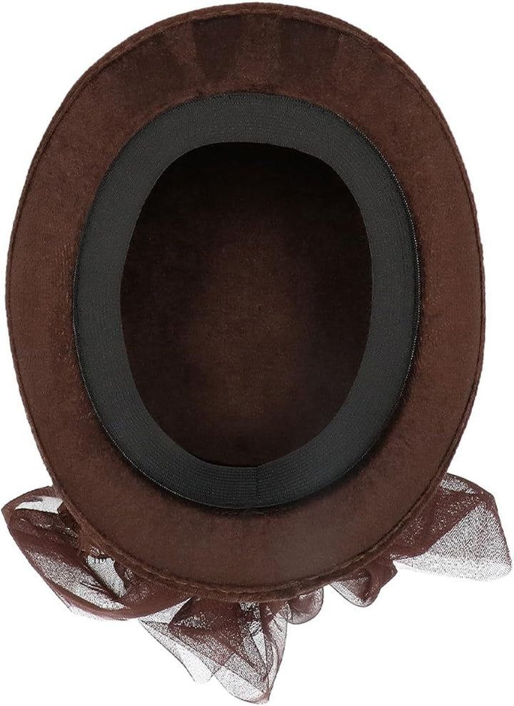 Boland 54562 - Hut Space Punk Deluxe mit Brille, Steampunk Mütze, Kopfbedeckung, Kostüm Zubehör für