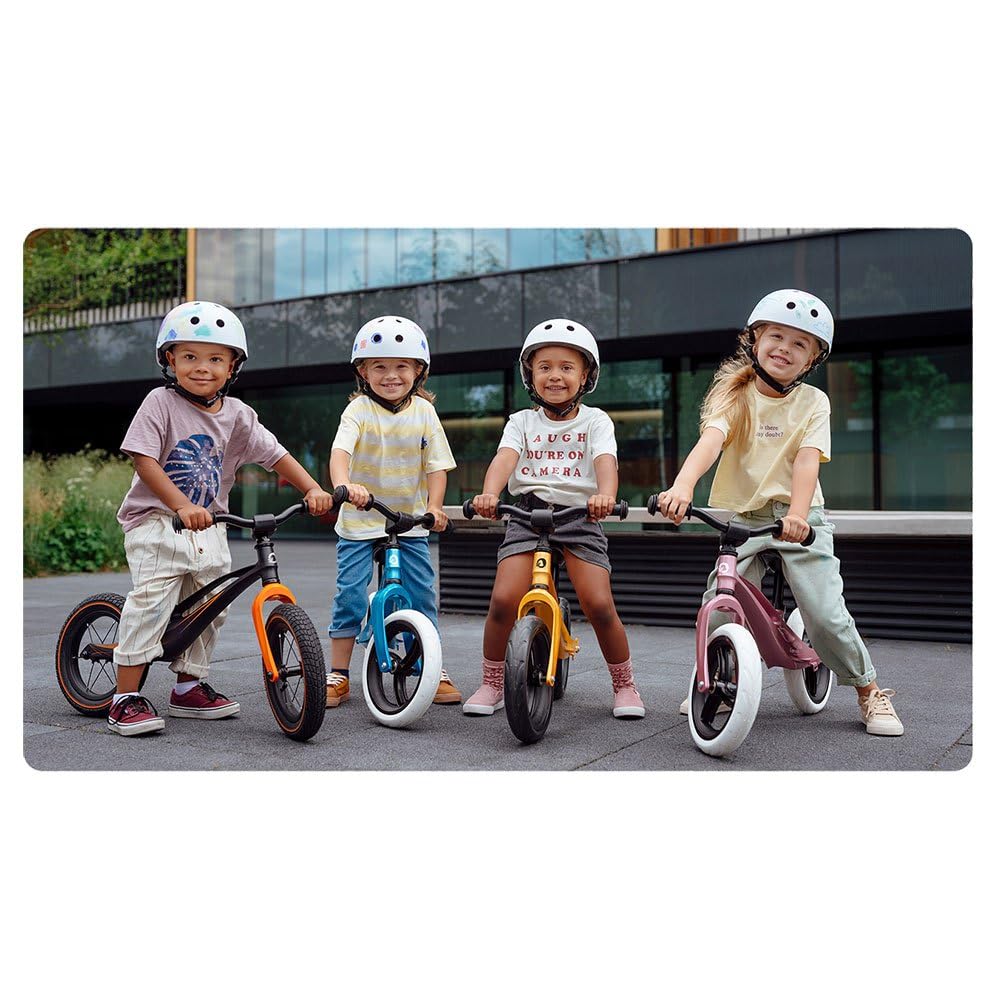 Lionelo Bart Laufrad ab 2 Jahre bis zu 30 kg, Magnesiumrahmen, 12 Zoll Räder, Lenkrad und Sattel höh