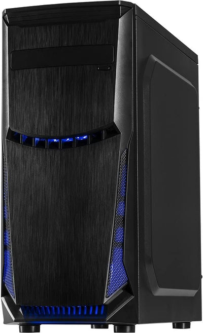 Inter-Tech GEH B-49 Black Midi-Tower ohne Netzteil