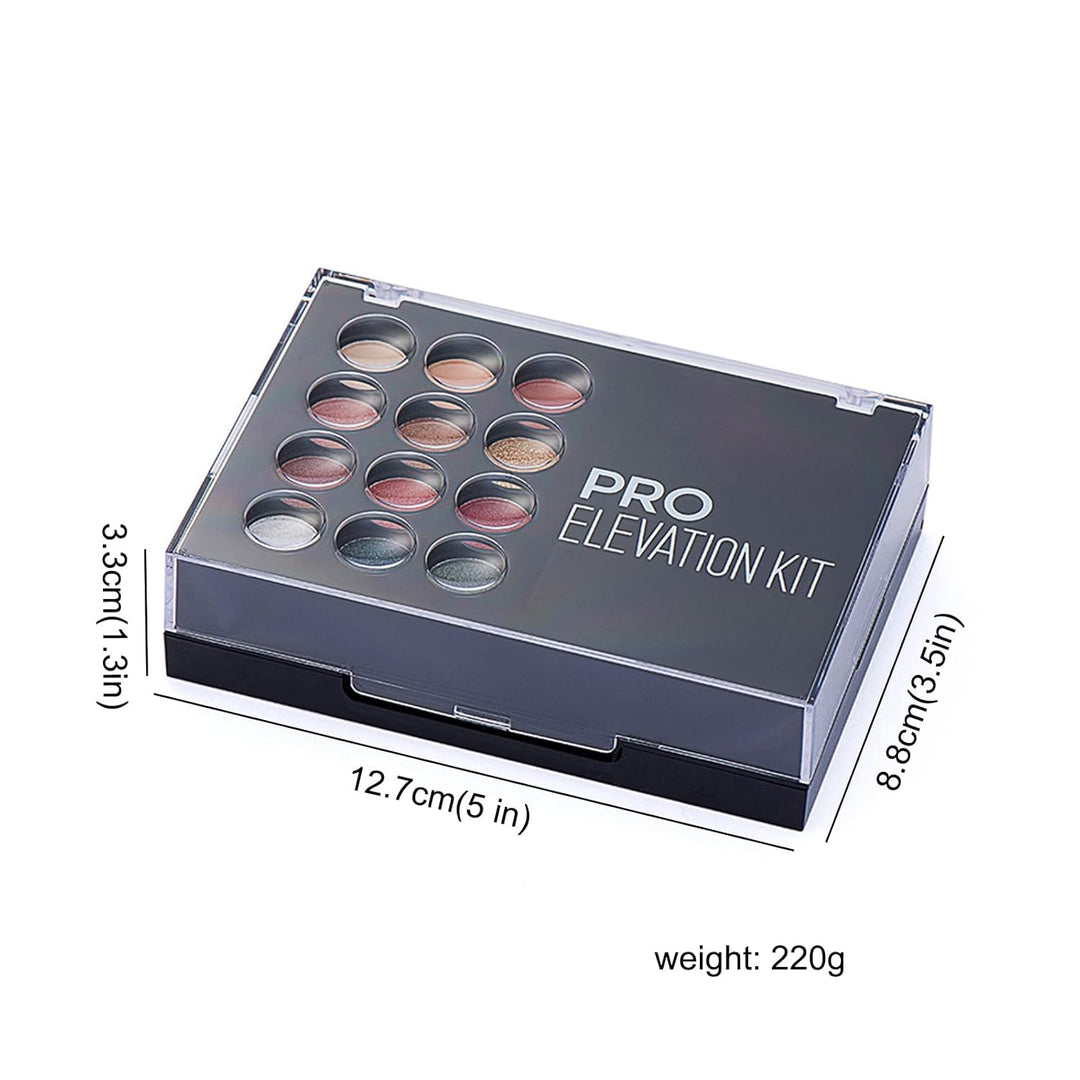 39 Farben Schmink Kosmetik Makeup Paletten mit Lidschatten, Lipgloss, Augenbrauenpuder, Foundation P