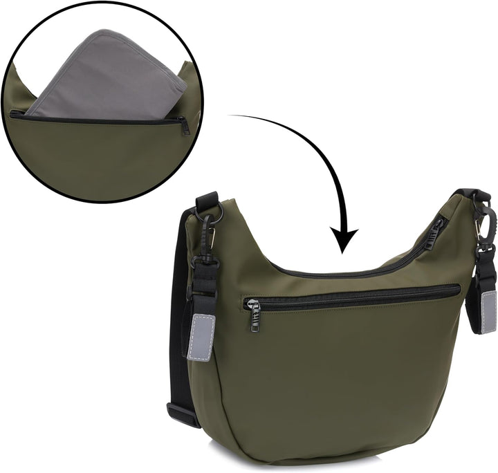 Fillikid Daybag, Wickeltasche, Tagestasche, grün