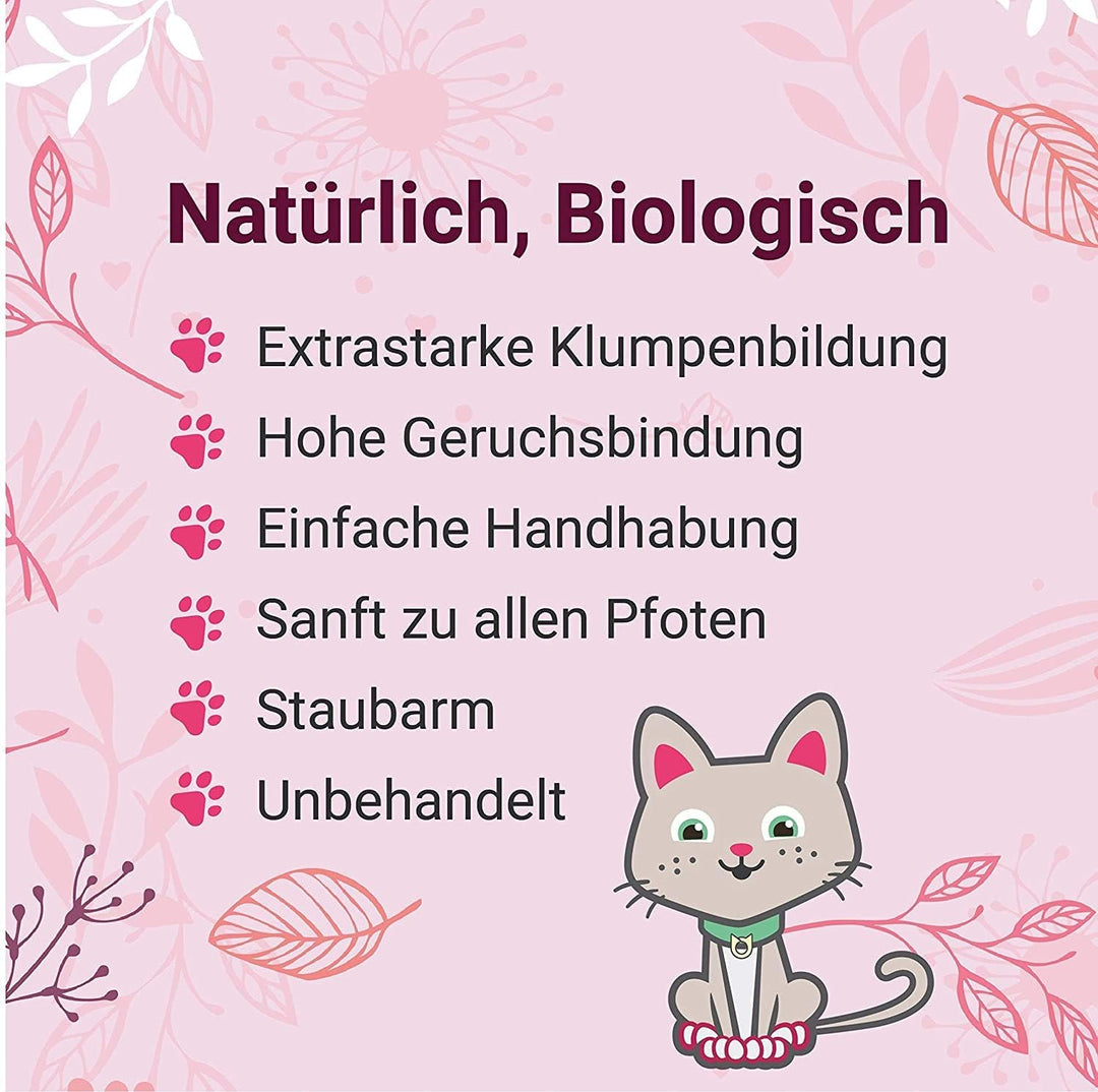 goodcat Silver Classic Katzenstreu - Klumpstreu (4x7 Liter) 7 l (4er Pack), 7 l (4er Pack)