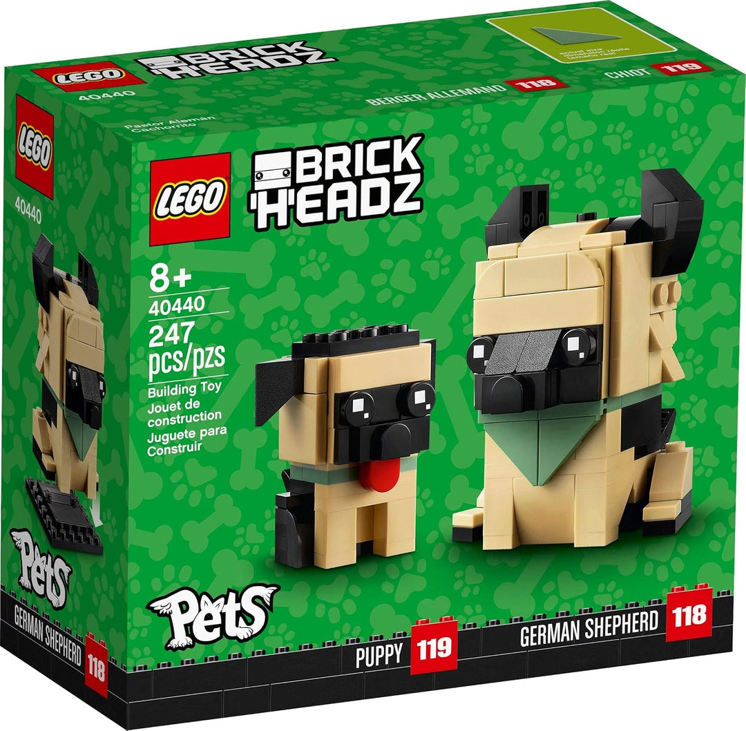 LEGO 40440 Brickheadz German Shepherd Deutscher Schäferhund 40440, Deutscher Schäferhund 40440