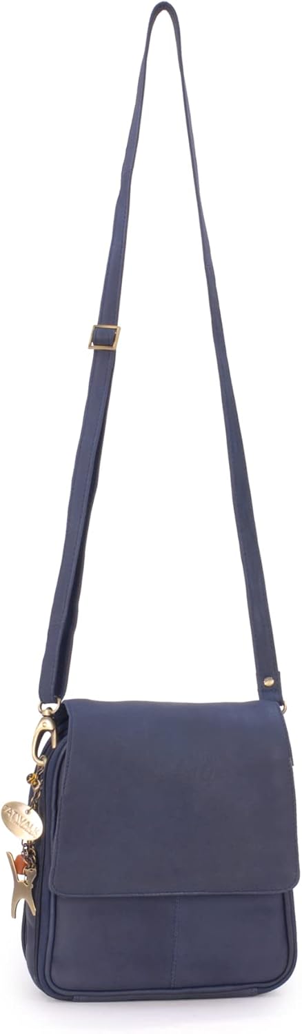 Catwalk Collection Handbags - Leder - Organizer/Umhängetasche/Schultasche/Aktentasche für Damen - ME