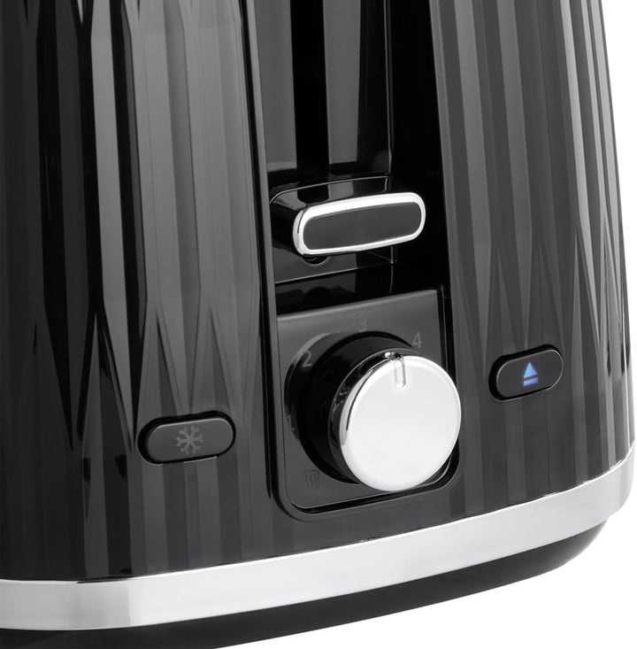 Russell Hobbs Toaster [für 2 Scheiben] Eden (6 Bräunungsstufen, Hebefunktion, Auftau-, Aufwärm- & St