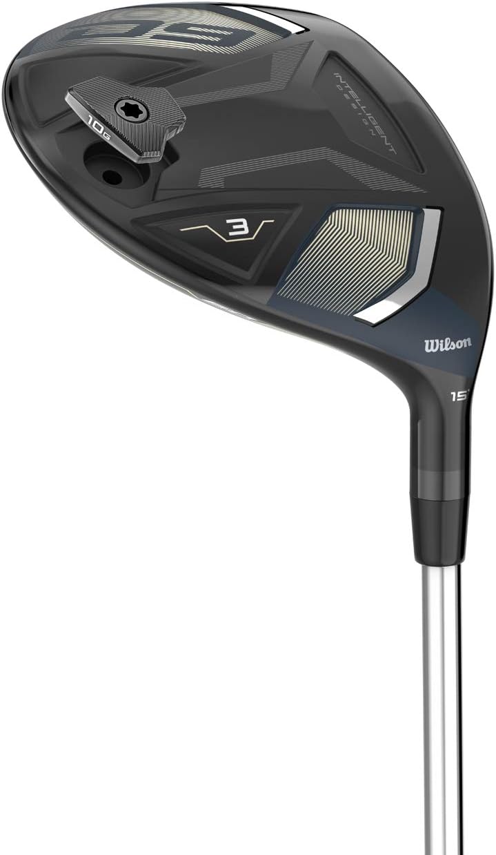 Wilson Men's WS D9 HYBRIDS 22° Loft R-Flex, Linkshänder, 22° Loft R-Flex, Linkshänder
