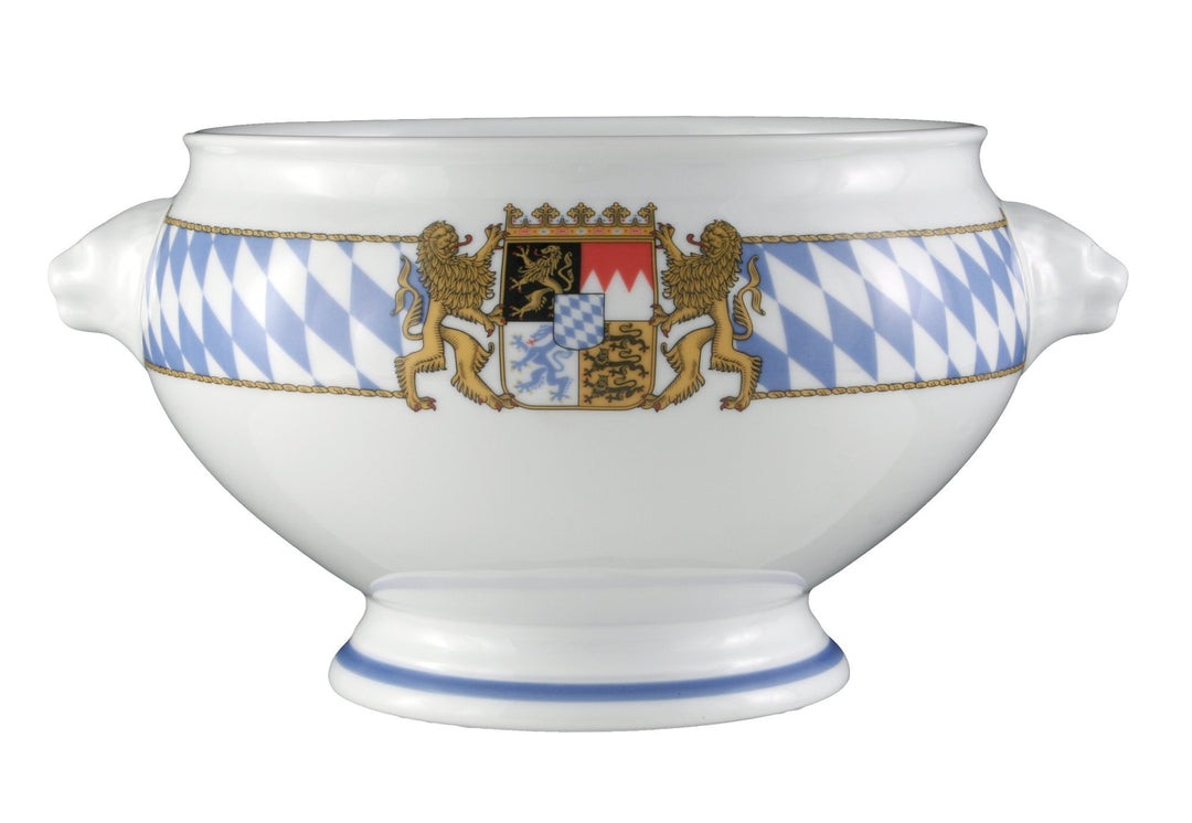 Seltmann Weiden 001.455459 Compact Bayern - Löwenkopfterrine/Terrine/Suppenterrine ohne Deckel - 3,0