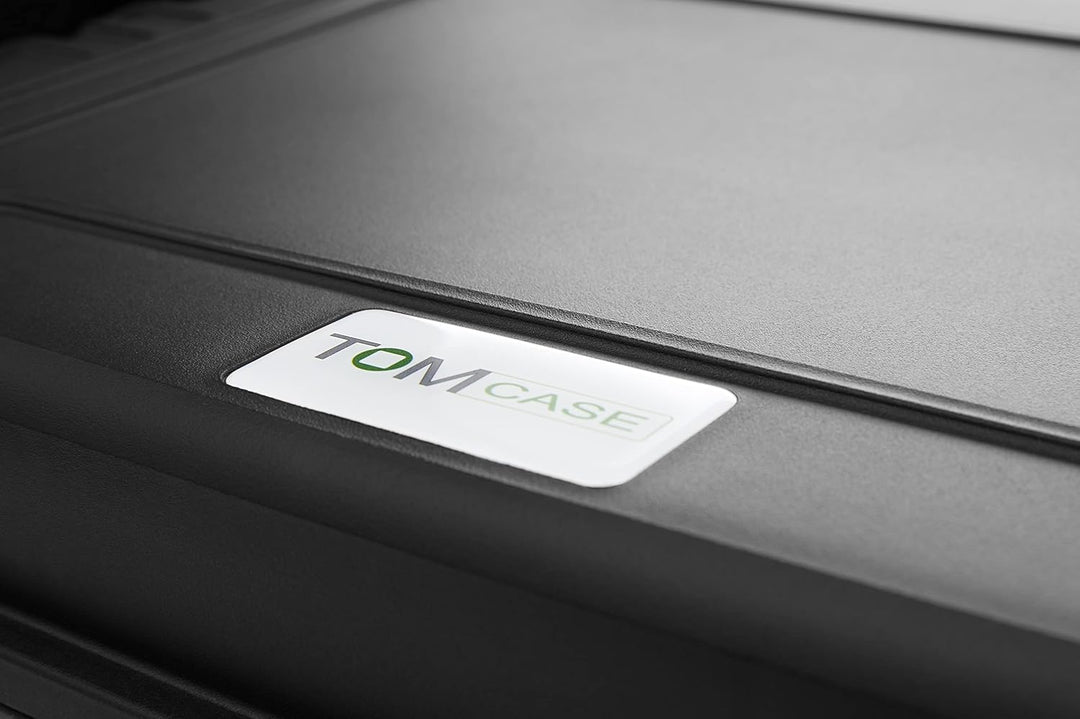 TOMcase Laptop Koffer 14-18 Zoll IP67 - Wasserdichter Hartschalenkoffer für Notebook, MacBook & Zube